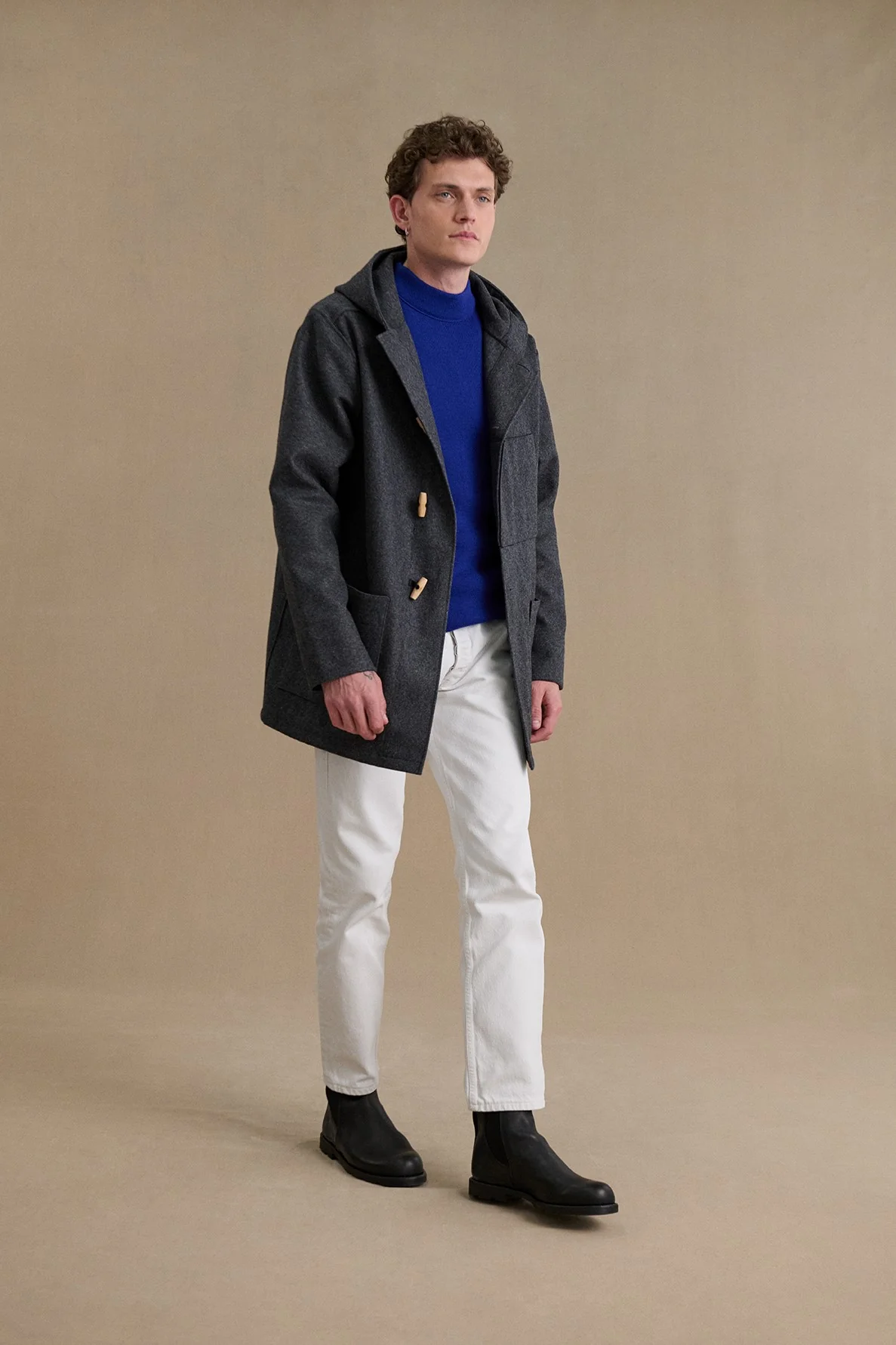 Le Kabig Le Minor gris pour homme - Image 5