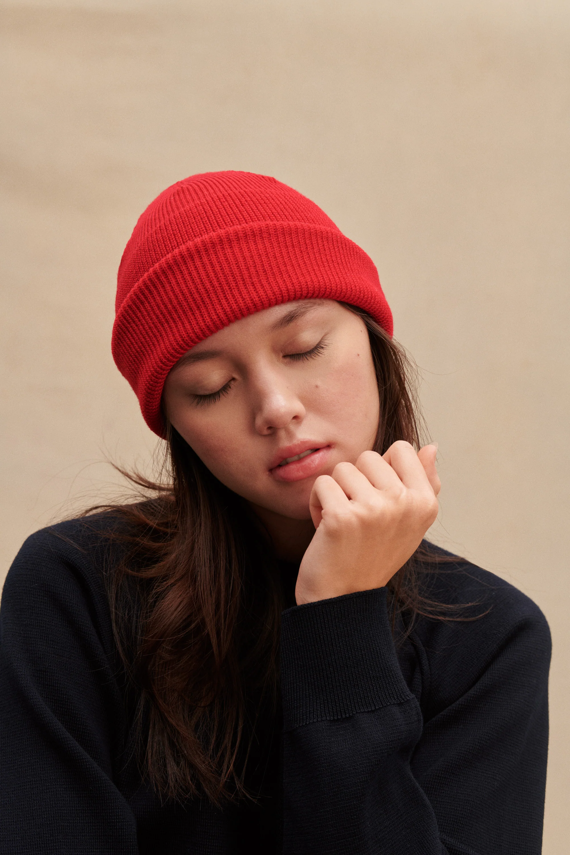 Le véritable bonnet de la Marine nationale rouge sémaphore - Image 4