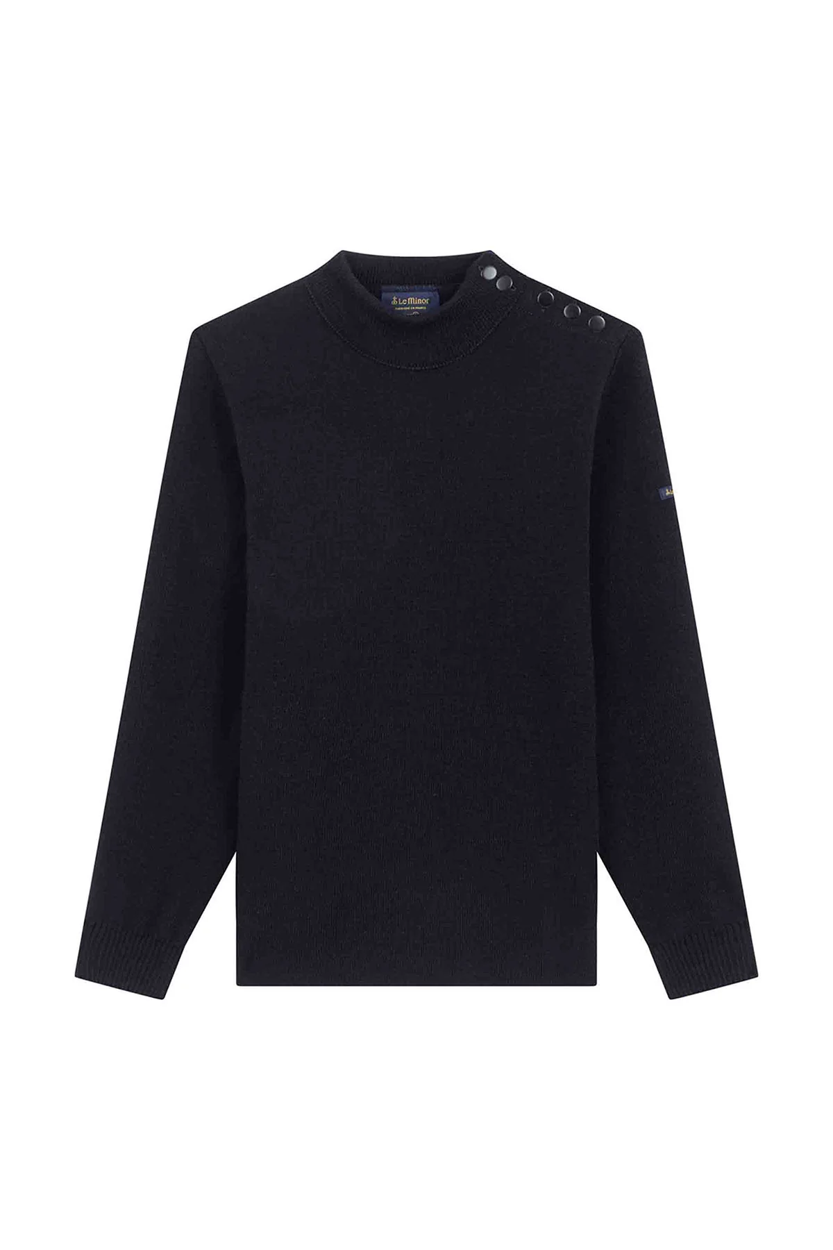 Pull marin bleu marine pour homme - Image 4