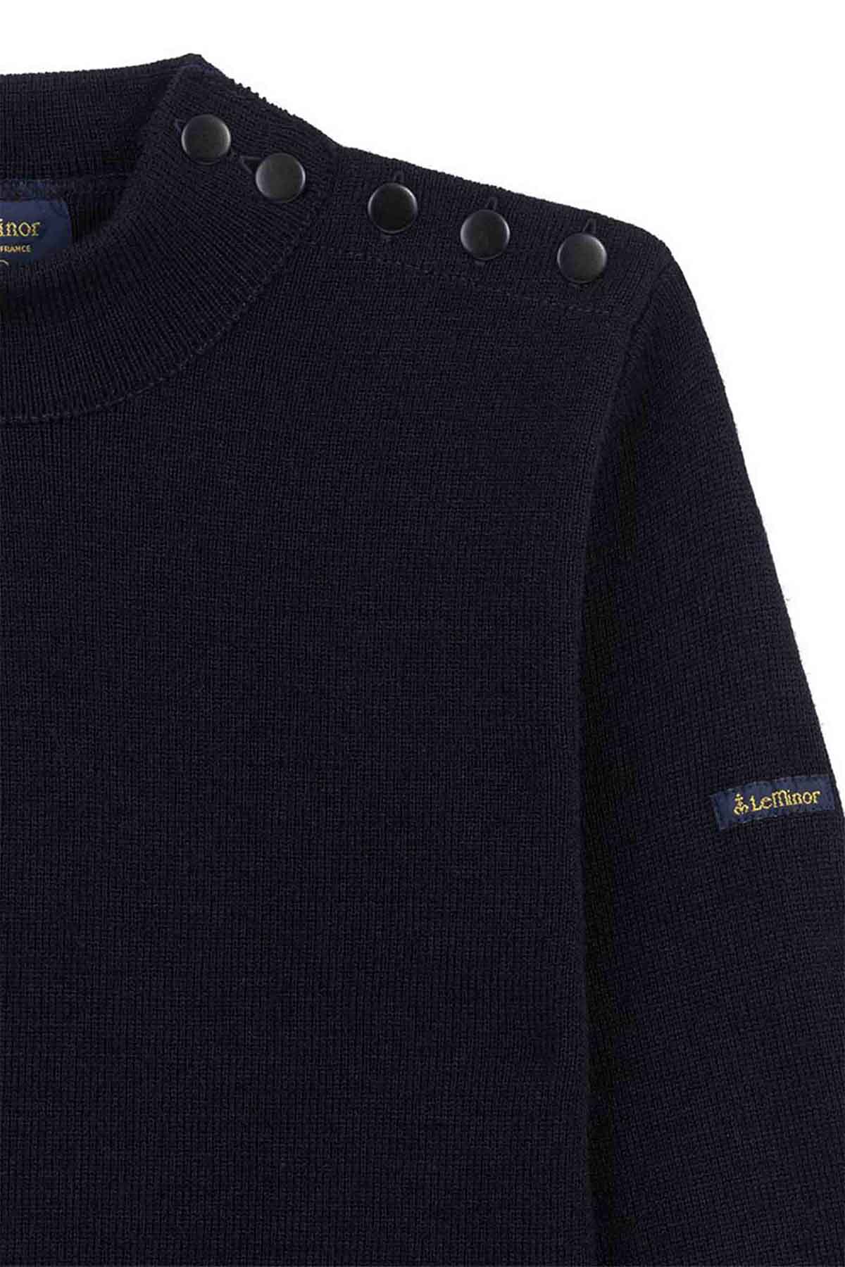 Pull marin bleu marine pour homme - Image 5