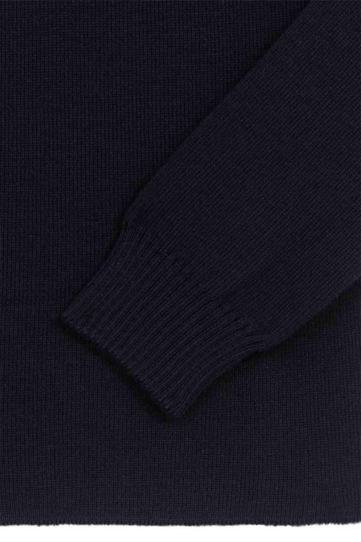 Pull marin bleu marine pour homme - Image 6