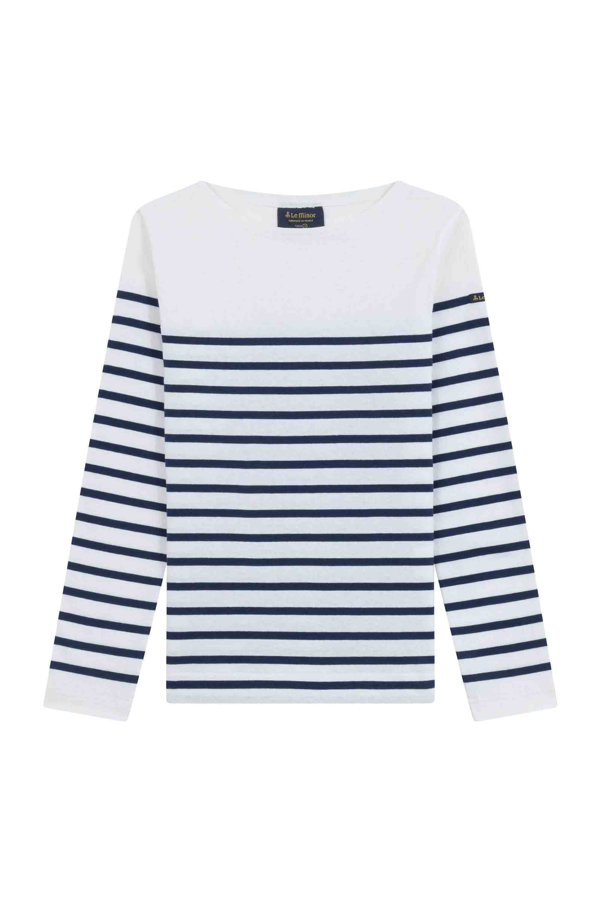 Marinière Marine Nationale bleu marine pour femme - Image 4