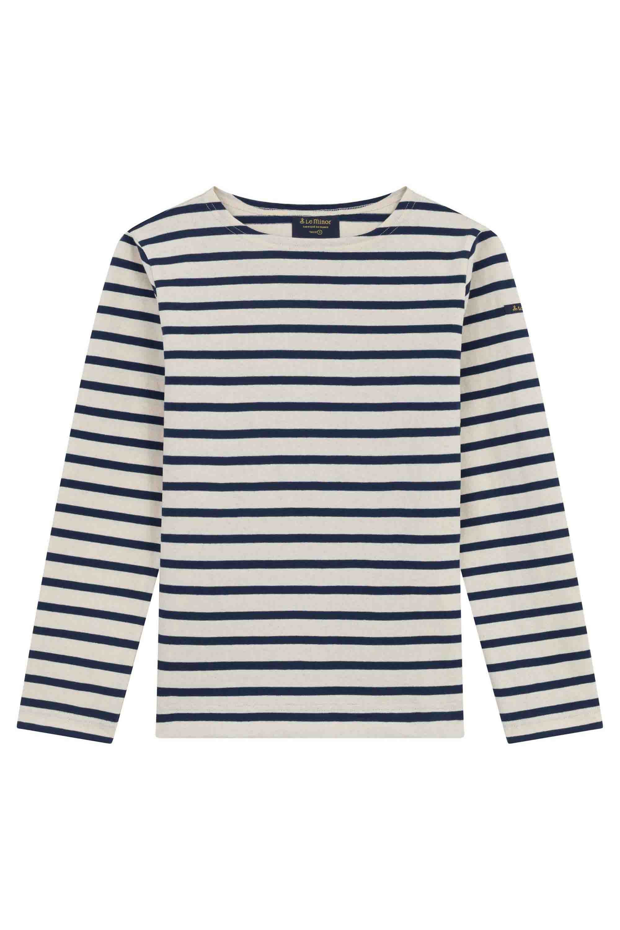 Marinière écru et marine pour homme - Image 4