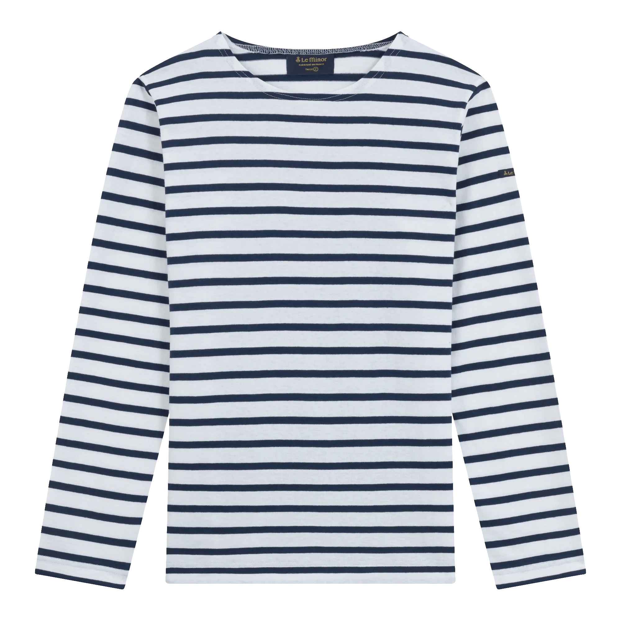Marinière bleu marine pour homme - Image 4