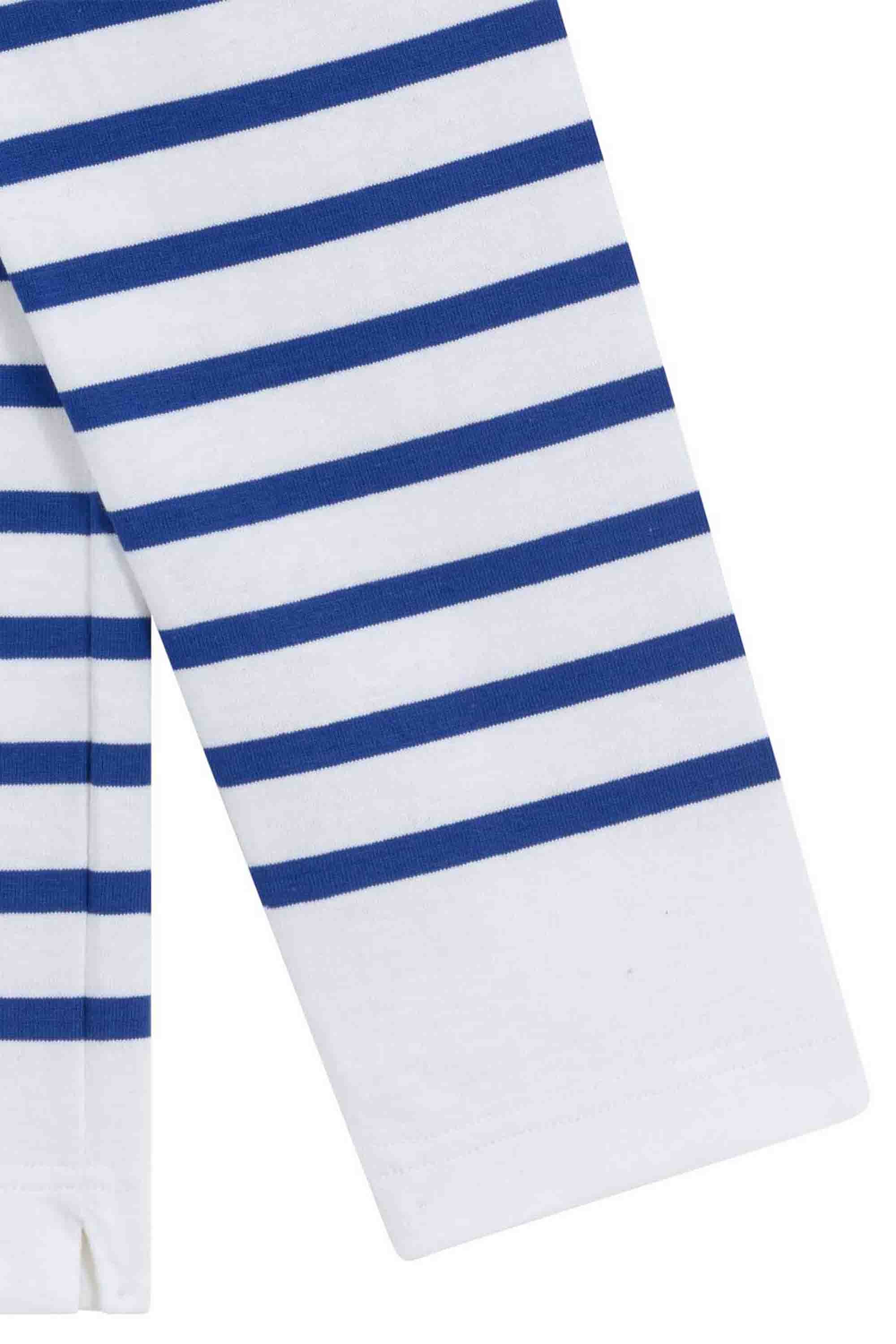 Marinière originale blanche avec rayure rouge pour homme - Image 4