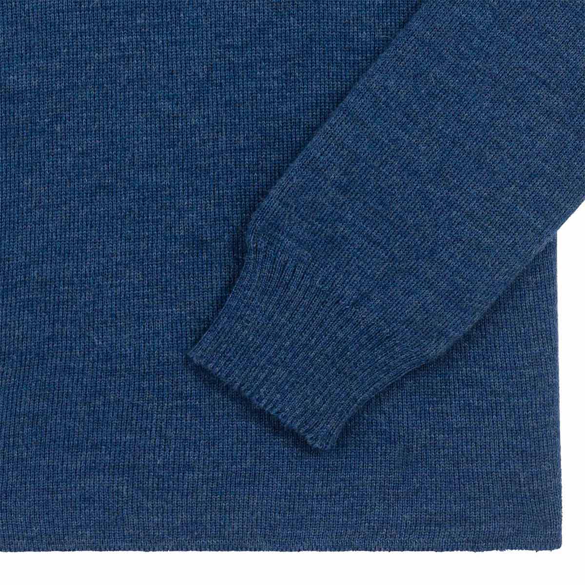 Pull marin bleu denim pour femme - Image 5