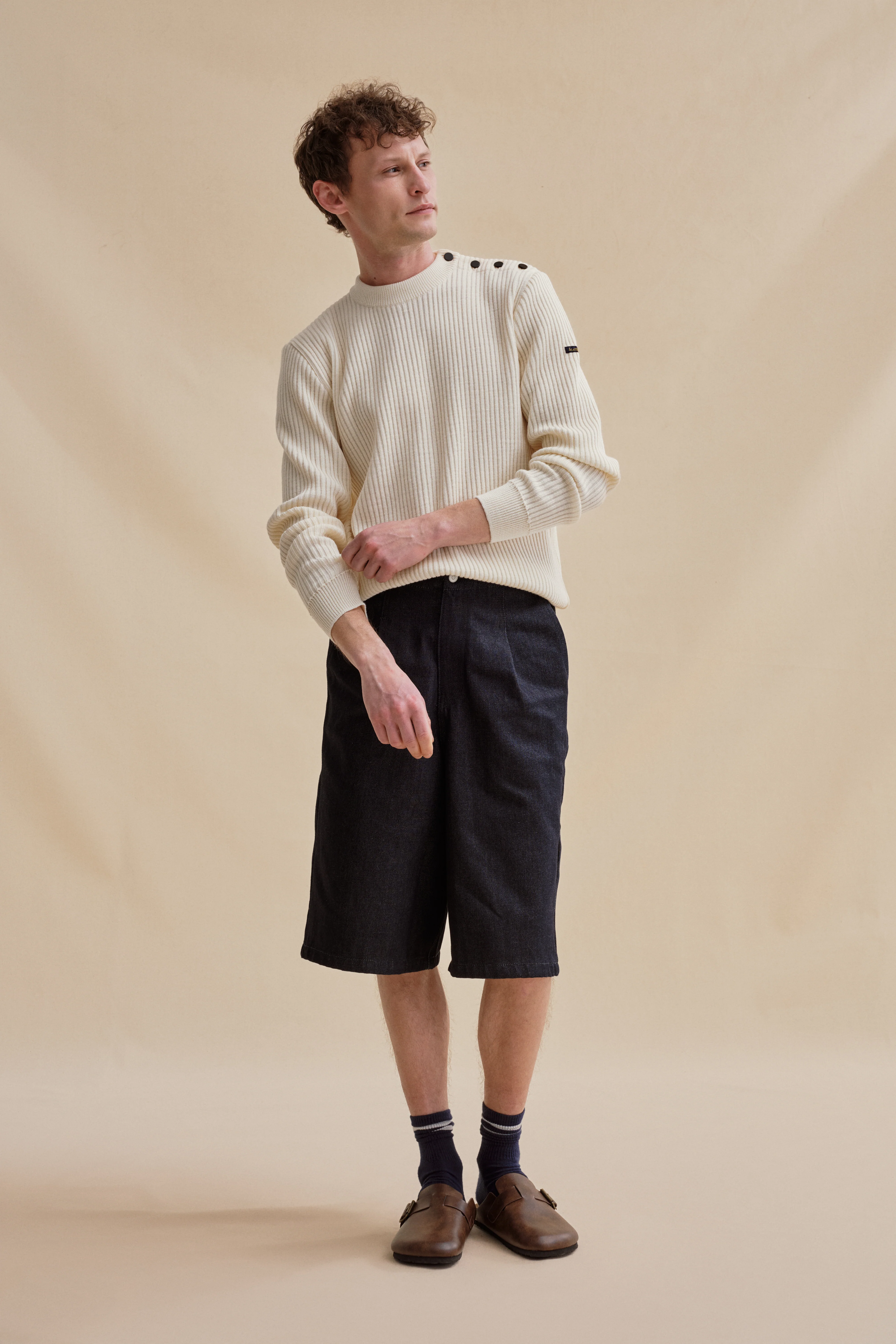 Pull marin Newport écru pour homme - Image 3