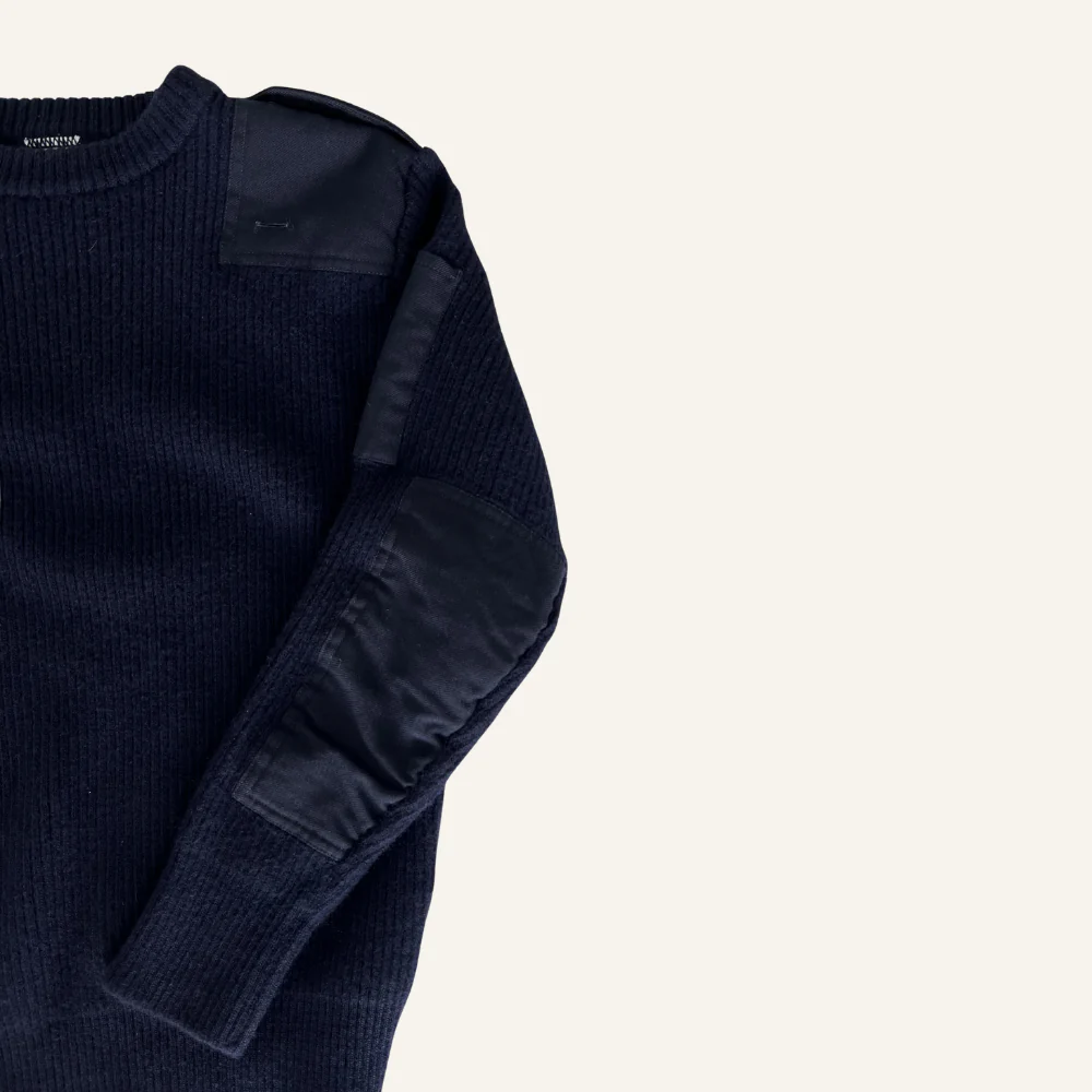 Pull officier bleu marine - Seconde main - Image 4