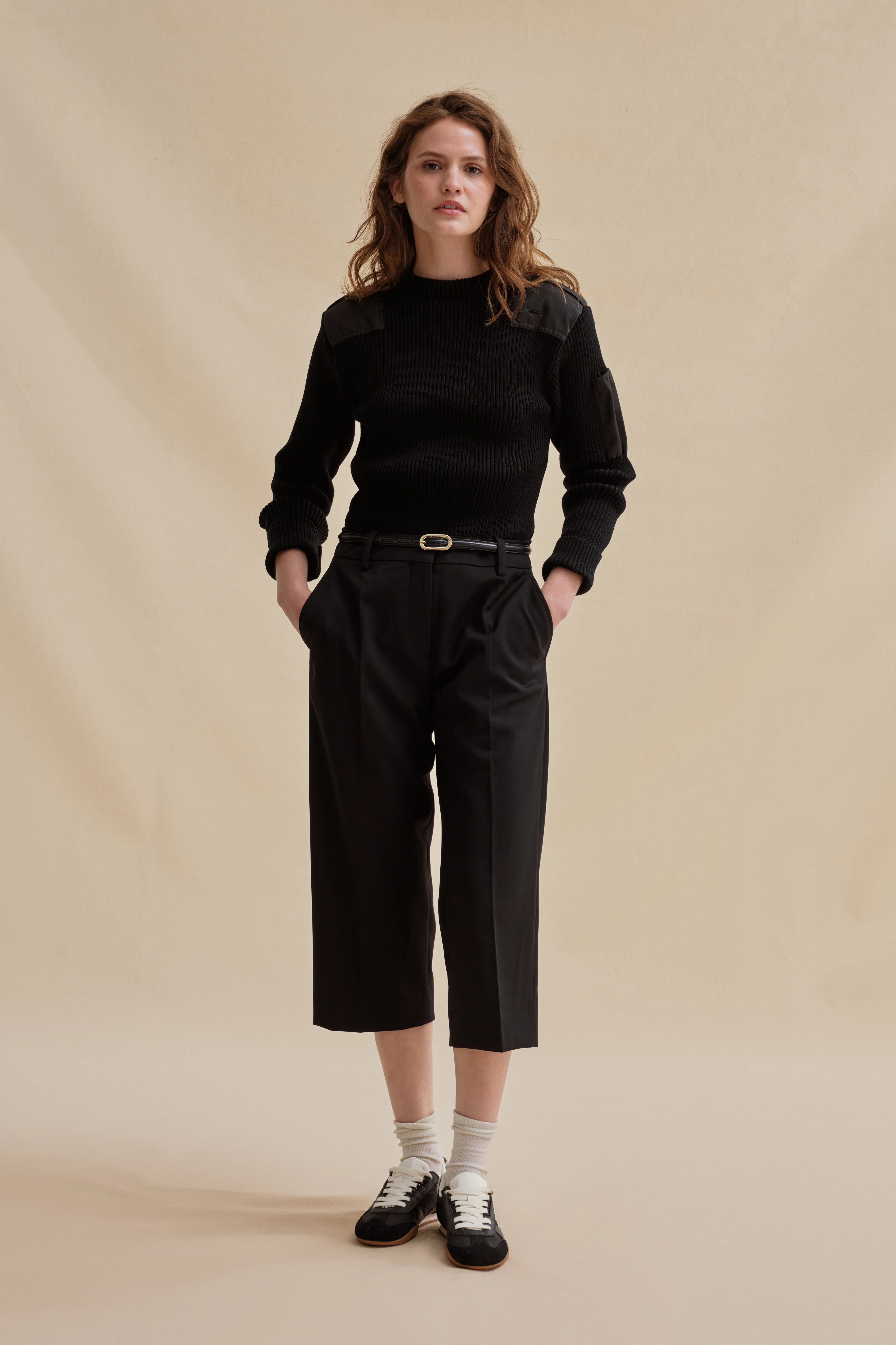 Pull Officier noir pour femme - Image 3