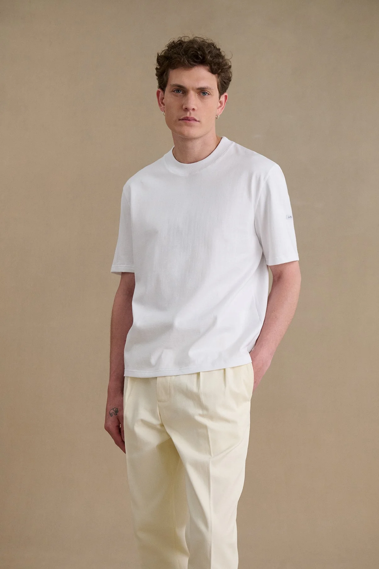 T-shirt Andy blanc - Image 4