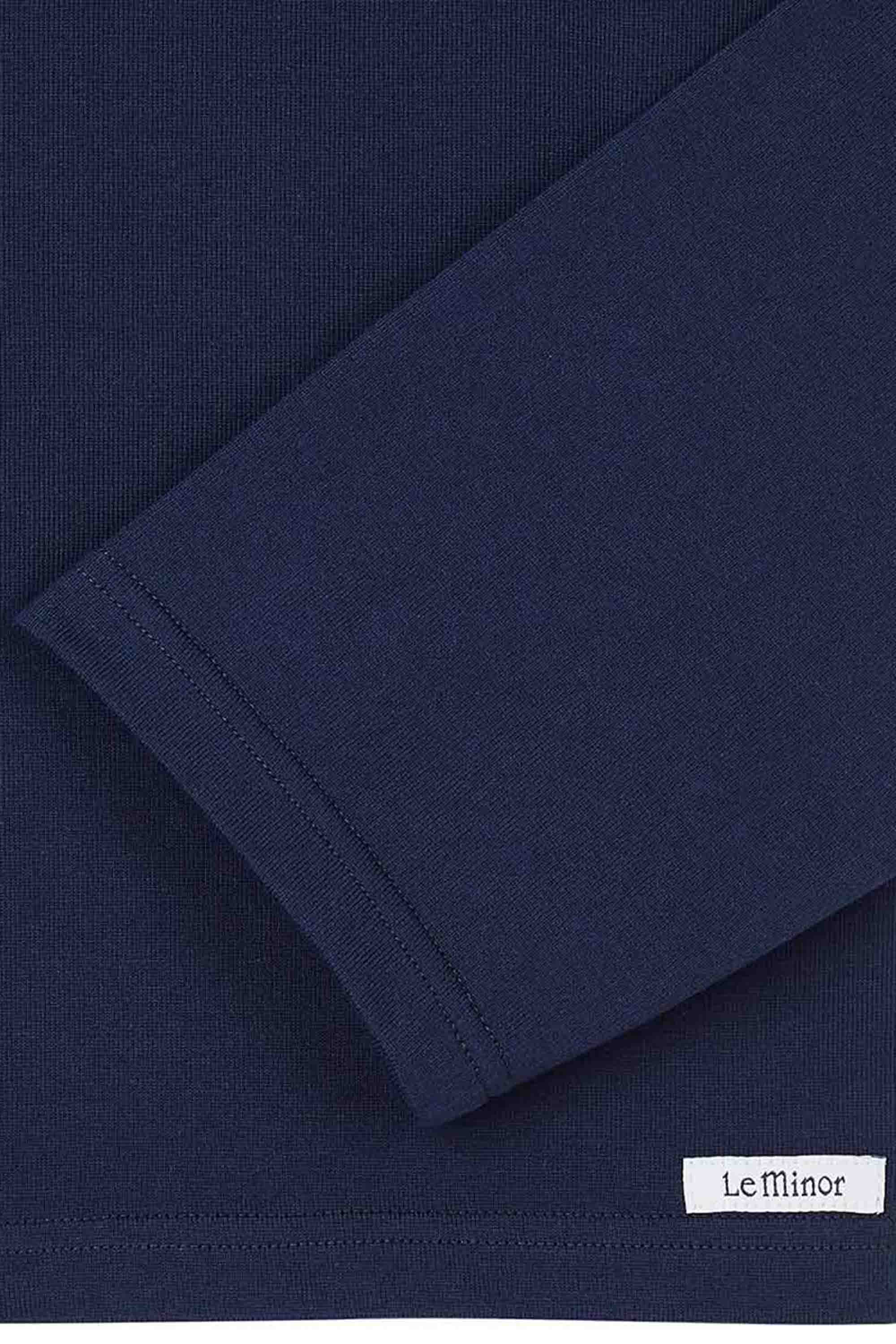 T-shirt marine à manches longues pour homme - Image 5